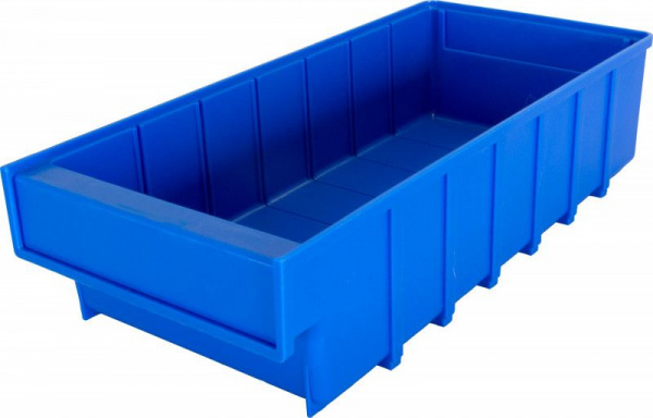 Ящик п/п 400x185x100 синий, арт.6003