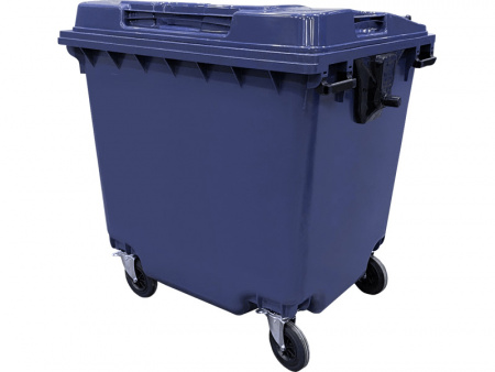 Мусорный контейнер 1100 л (38200, синий)