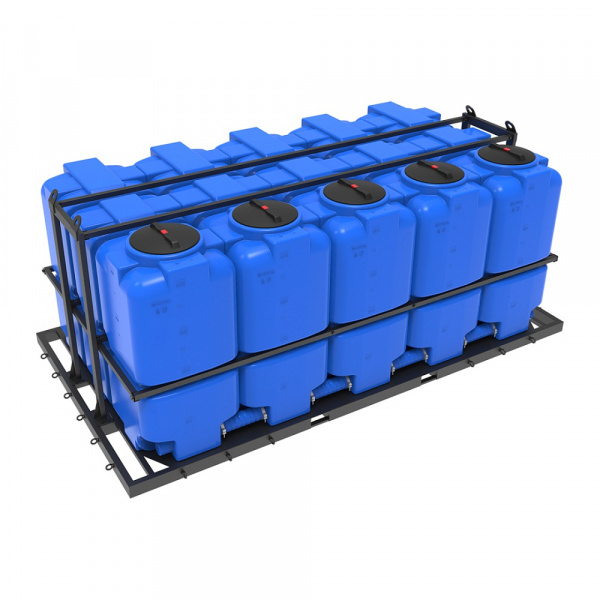 Кассета для транспортировки жидкости ST 10000 л (5х2000) с резьбовой крышкой