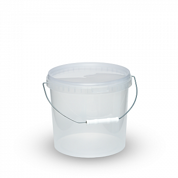 Ведро пластиковое круглое с ручкой 5,8 л d-220 мм