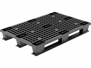 Паллет пластиковый перфорированный на полозьях 1200х800х150, арт. TR 1208 LPS