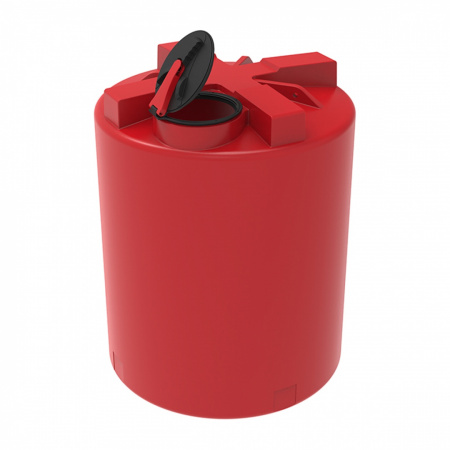 Емкость КАС 3000 T с откидной крышкой (4013.3000.101.000, красный)