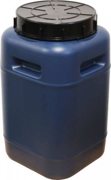 Фляга пластиковая 20 л квадратная с крышкой