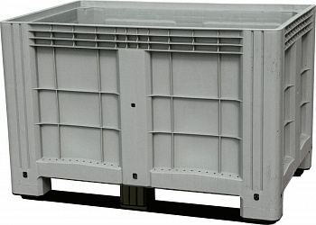 Большой пластиковый контейнер iBOX 1200х800х800 мм, сплошной на полозьях, 11.602F.92.PE.C9 Большой пластиковый контейнер iBOX 1200х800х800 мм, сплошной на полозьях, 11.602F.92.PE.C9