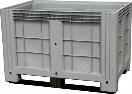 Большой пластиковый контейнер iBOX 1200х800х800 мм, сплошной на полозьях, 11.602F.92.PE.C9 Большой пластиковый контейнер iBOX 1200х800х800 мм, сплошной на полозьях, 11.602F.92.PE.C9