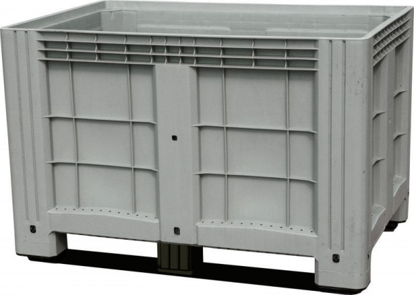 Большой пластиковый контейнер iBOX 1200х800х800 мм, сплошной на полозьях, 11.602F.92.PE.C9 Большой пластиковый контейнер iBOX 1200х800х800 мм, сплошной на полозьях, 11.602F.92.PE.C9