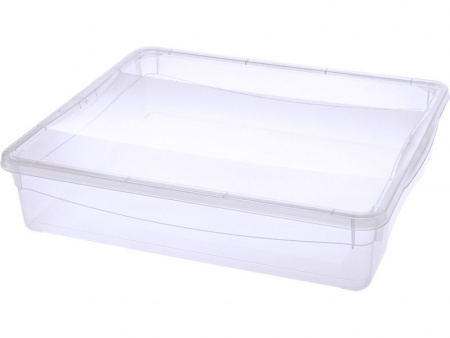 Ящик п/п 400Х335Х85 9л "Кристал" цв. прозрачный, арт.crystal 9