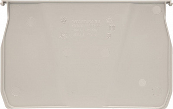 Разделитель по ширине для ящика 5003 серый литьевой PP, арт.5003-2