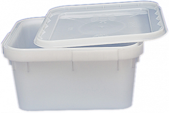 Пластиковый куботейнер 12 литров с крышкой