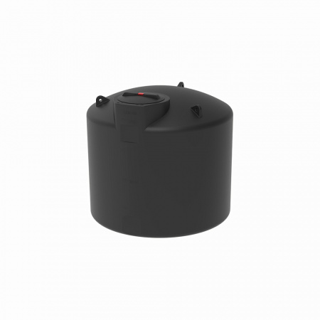 Емкость (бочка) цилиндрическая пластиковая TOR 2000 л (черный, 108.2000.899.000)