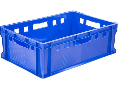 Ящик пластиковый 600х400х200 арт 207-P (Е2) сплошной