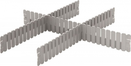 Разделитель для ящиков 600x85 PP, арт DPS 4591 (14565, серый) Разделитель для ящиков 600x85 PP, арт DPS 4591 (14565, серый)