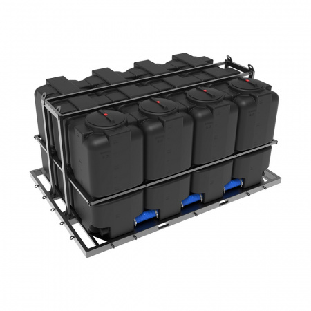 Кассета для транспортировки жидкости ST 8000 л (4х2000) с резьбовой крышкой (черный, 121203.8000.899.004)