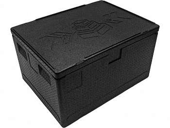 Термоконтейнер 800х600х450 131 л из ударопрочного вспененного полипропилена плотность 55 кг/м3