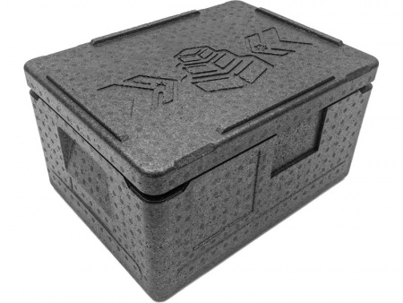 Термоконтейнер 400х300х220 14 л из ударопрочного вспененного полипропилена плотность 40 кг/м3