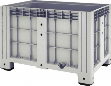 Большой пластиковый контейнер iBOX 1200х800х800 мм, сплошной на ножках, 11.602F.92.PE.C10