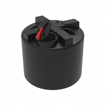 Емкость T 2000л с откидной крышкой (107.2000.119.000, черный)