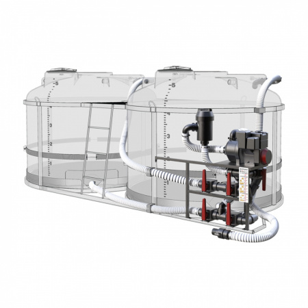 Комплекс насосный для СЗР/КАС 1275л/мин G3 на две емкости TRF