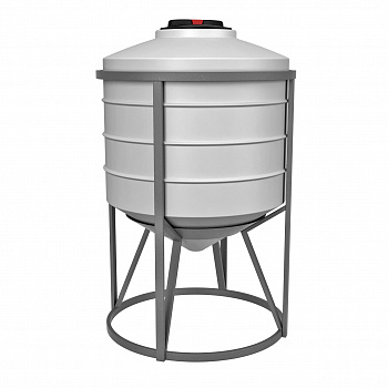 Емкость ФМ 500л под плотность до 1.5 г/см³ в обрешетке Емкость ФМ 500л под плотность до 1.5 г/см³ в обрешетке