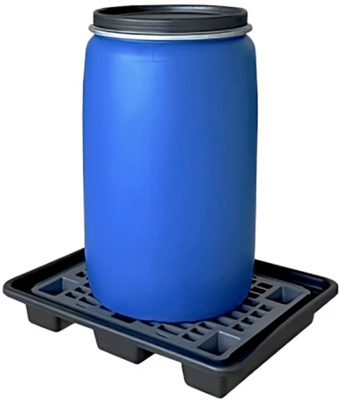 Сточный поддон 962х762х160 для локализации проливов под 1 бочку