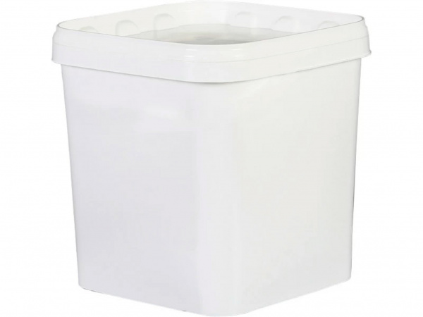 Ведро пластиковое 1 литр с крышкой