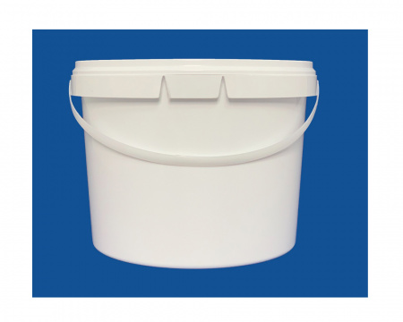 Ведро пластиковое 3 л (белый)