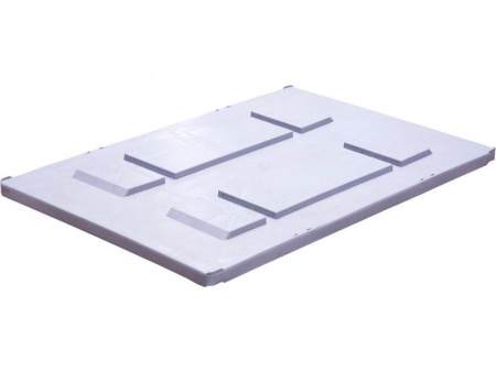 Крышка паллетная п/э 1200x800 цв. серый, арт.Крышка DP1208