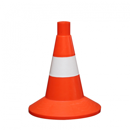 Конус сигнальный водоналивной 500 мм, 1 с/о полоса (320.5001.101.1, красный)