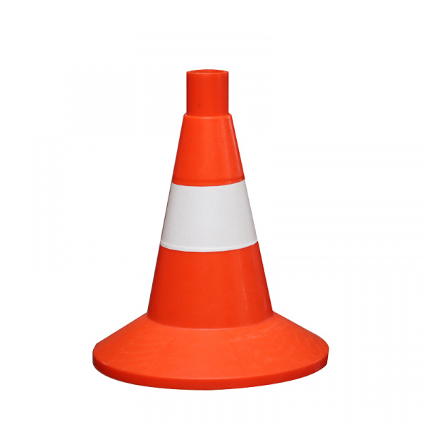 Конус сигнальный водоналивной 500 мм, 1 с/о полоса