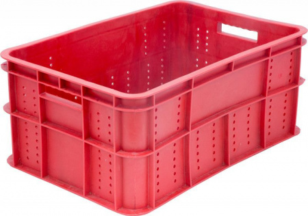 Ящик пластиковый 600х400х258 арт 202 (3,2 кг)