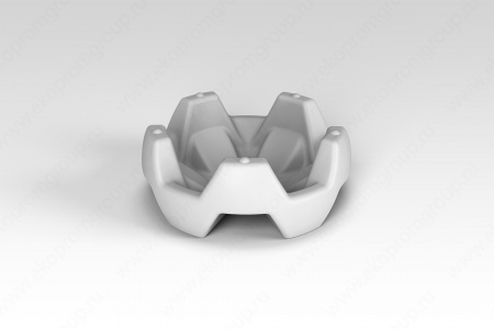 Вазон "Flox" (920.0001.001.0, белый)