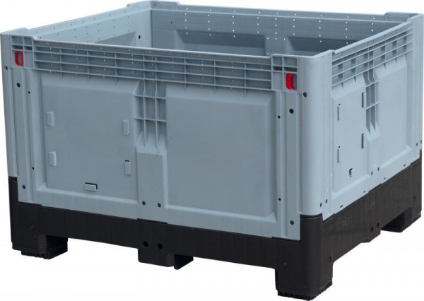 Контейнер большой DPF-Box 1210S 1200x1000x800 мм, сплошной разборный на ножках, арт.DPF-Box 1210S-F(4) Контейнер большой DPF-Box 1210S 1200x1000x800 мм, сплошной разборный на ножках, арт.DPF-Box 1210S-F(4)