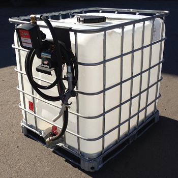 Мини АЗС "Еврокуб" для дизельного топлива VIVA 24 В