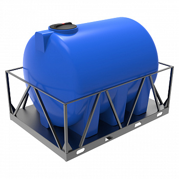 Емкость H 5000л в обрешетке
