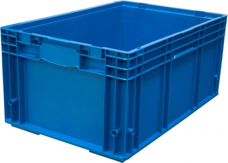 Ящик (контейнер) KLT 594х396х280 голубой, арт 6280 RL-KLT