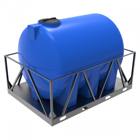 Емкость H 5000л в обрешетке (175.5000.000.000, синий)