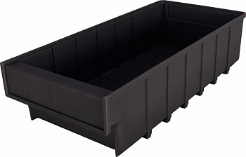 Ящик п/п 400x185x100 черный антистатичный, арт.6003 ESD Ящик п/п 400x185x100 черный антистатичный, арт.6003 ESD