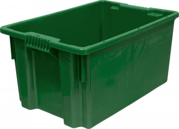 Ящик вкладываемый 600х400х300 арт 601 сплошной (05433, зеленый) Ящик вкладываемый 600х400х300 арт 601 сплошной (05433, зеленый)