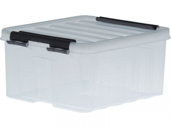 Ящик п/п 210х170х95 мм с крышкой и клипсами, арт.Rox Box 2,5 Ящик п/п 210х170х95 мм с крышкой и клипсами, арт.Rox Box 2,5