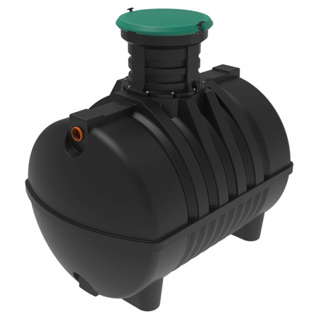 Емкость подземная пластиковая Rostok G 5600 л  с входом 110 мм с горловиной