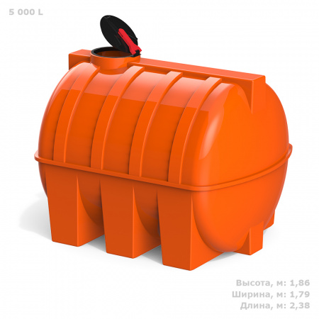 Емкость усиленная G 5000 КАС (TGKAC5000Y3, оранжевый)