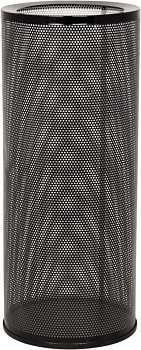 Урна  для мусора 30 литров перф. черный, арт.К250