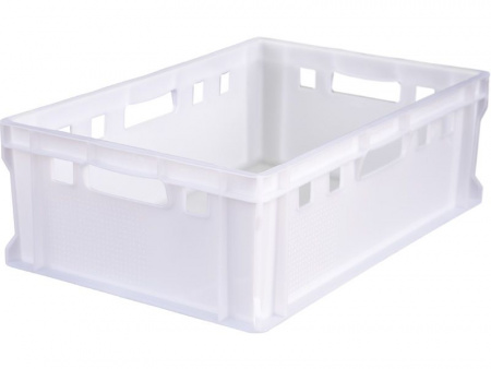 Ящик пластиковый 600х400х200 арт 207-P (Е2) сплошной (20316, мороз.)