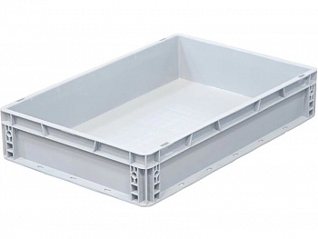 Ящик сплошной пластиковый SPK 600х400х120 мм объем 28.8 л