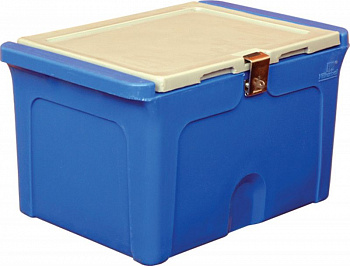 Контейнер 500х335х303 мм синий с крышкой, арт.RIC 25