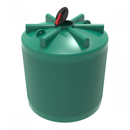 Емкость ЭВЛ 7500л с откидной крышкой (110.7500.166.001, зеленый)