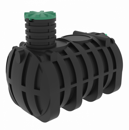 Пластиковая подземная емкость 8500 л с горловиной
