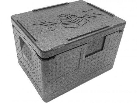 Термоконтейнер 400х300х270 18 л из ударопрочного вспененного полипропилена плотность 40 кг/м3