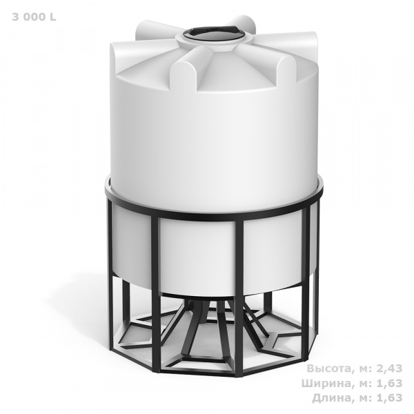 К 3000 литров с обрешеткой К 3000 литров с обрешеткой