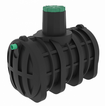 Пластиковая подземная емкость 2500 л с горловиной